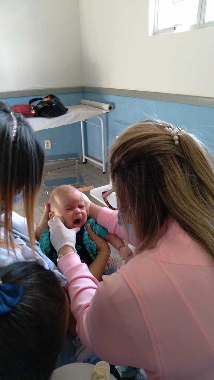 Imagem capa da notícia Secretaria de Saúde realiza testes da orelinha e linguinha.