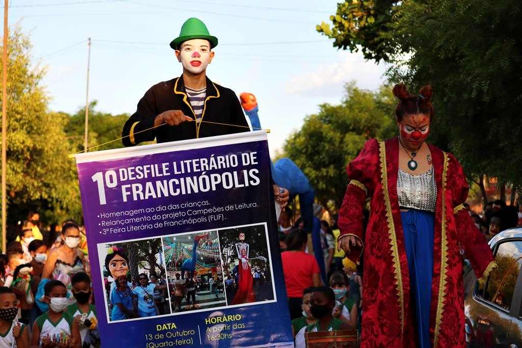 Imagem capa da notícia Secretaria de Educação realiza 1º Desfile Literário em Francinópolis