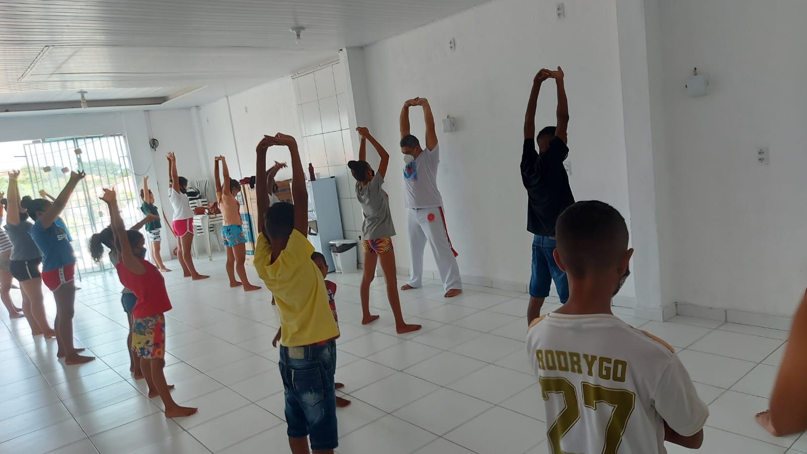 Imagem capa da notícia Secretária de Assistência Social dar inicio as atividades de Capoeira com os usuários do SCFV