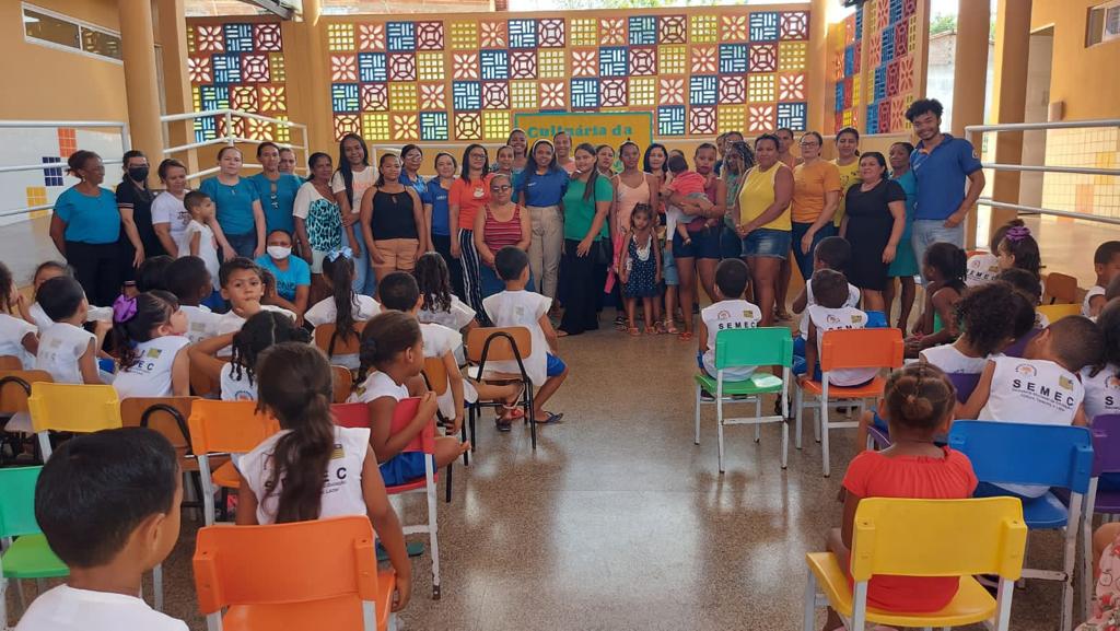 Imagem capa da notícia Secretaria de Educação realiza 4ª Edição da Jornada de Educação Alimentar e Nutricional na U. E. M. Antônia Gomes Martins