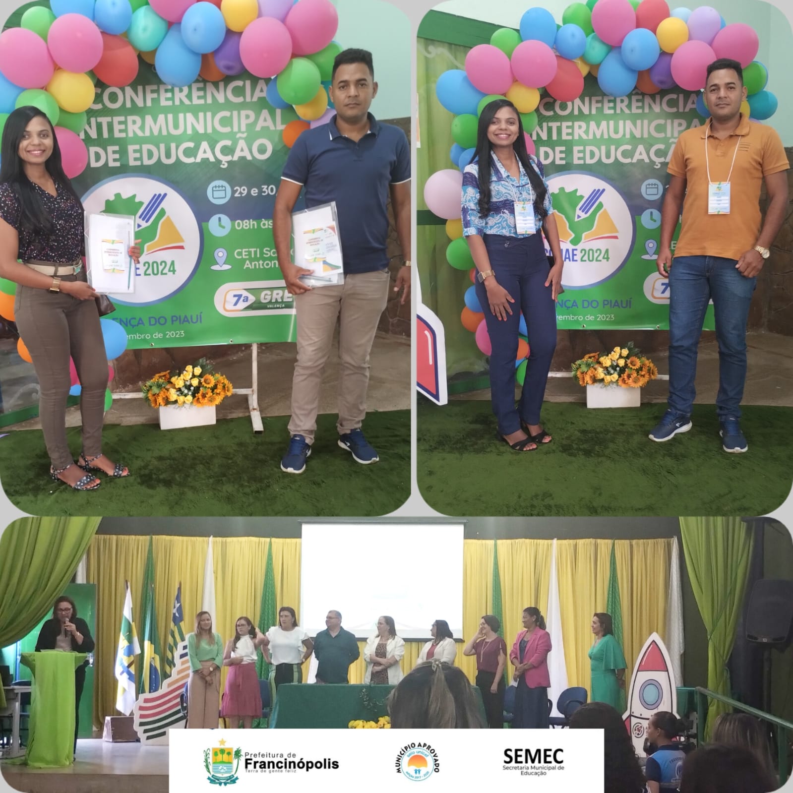 Imagem capa da notícia Conferência Intermunicipal de Educação: Representantes de Francinópolis contribuem para o Novo Plano Nacional de Educação (PNE)