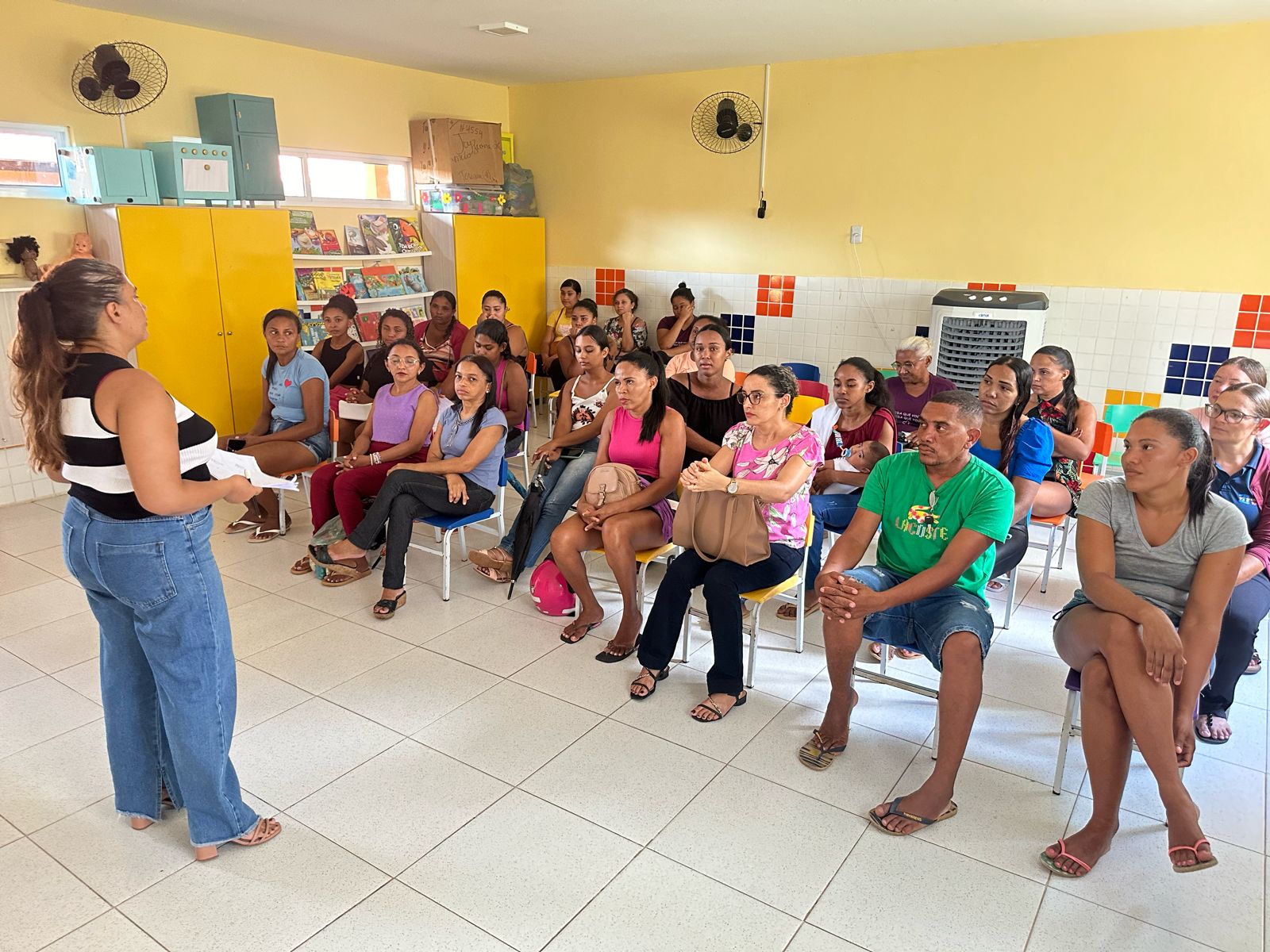Imagem capa da notícia Secretaria Municipal de Educação de Francinópolis realiza reunião com os pais na Escola Antônia Gomes Martins!