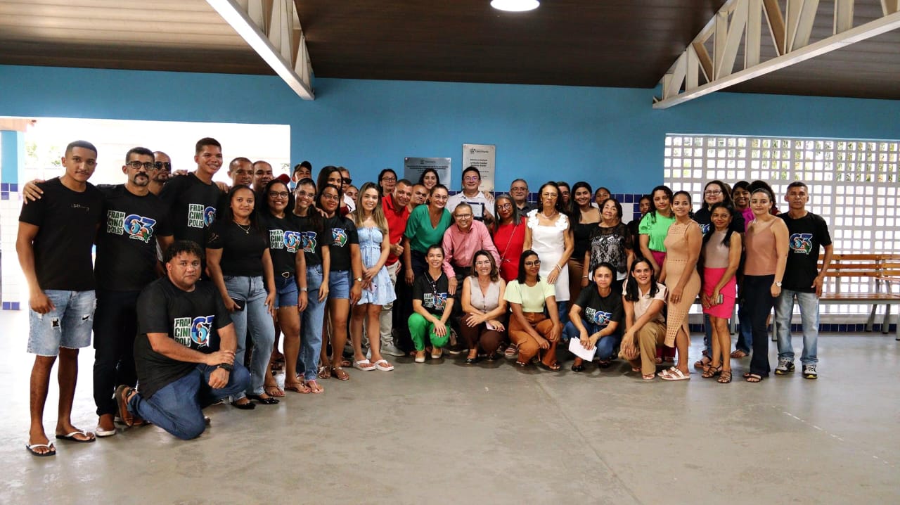 Imagem capa da notícia Inaugurações marcam a tarde do aniversário de 63 anos de Francinópolis com obras importantes para a população