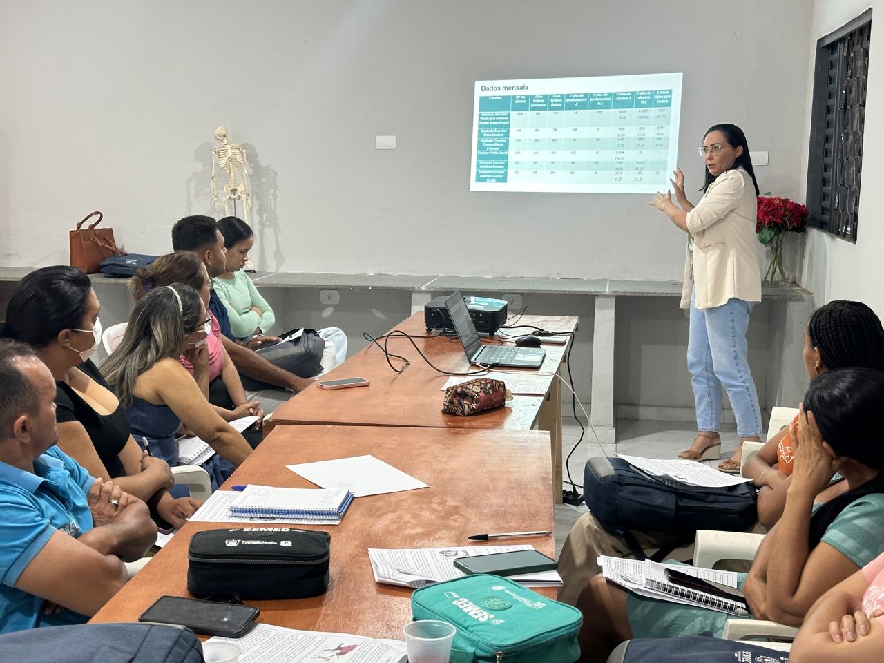 Imagem capa da notícia Encontro Formativo reúne equipes gestoras para discutir o Plano Municipal de Educação