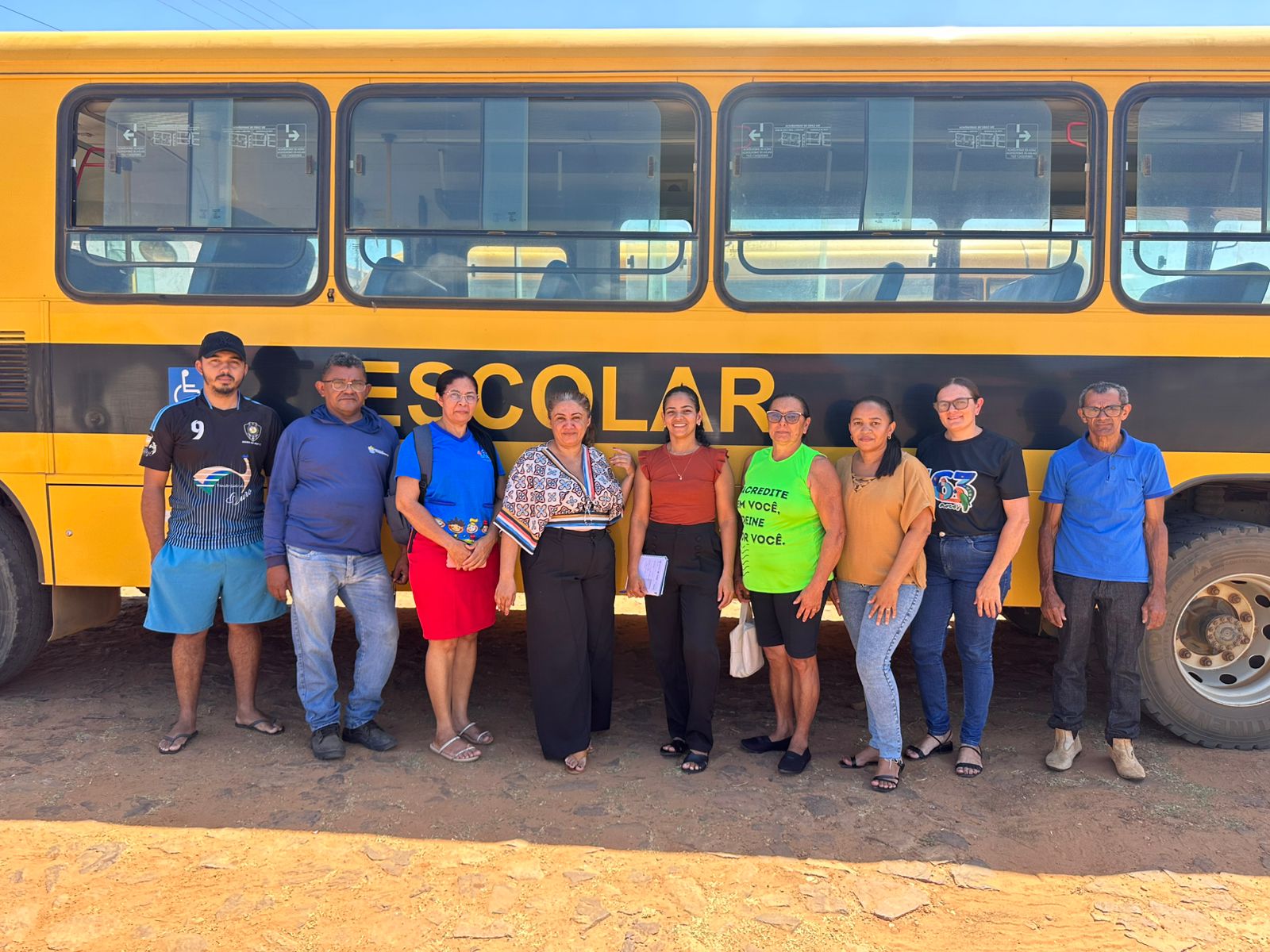 Imagem capa da notícia Conselho Municipal de Acompanhamento e Controle Social (CACS/FUNDEB) de Francinópolis realiza vistoria nos ônibus escolares do município