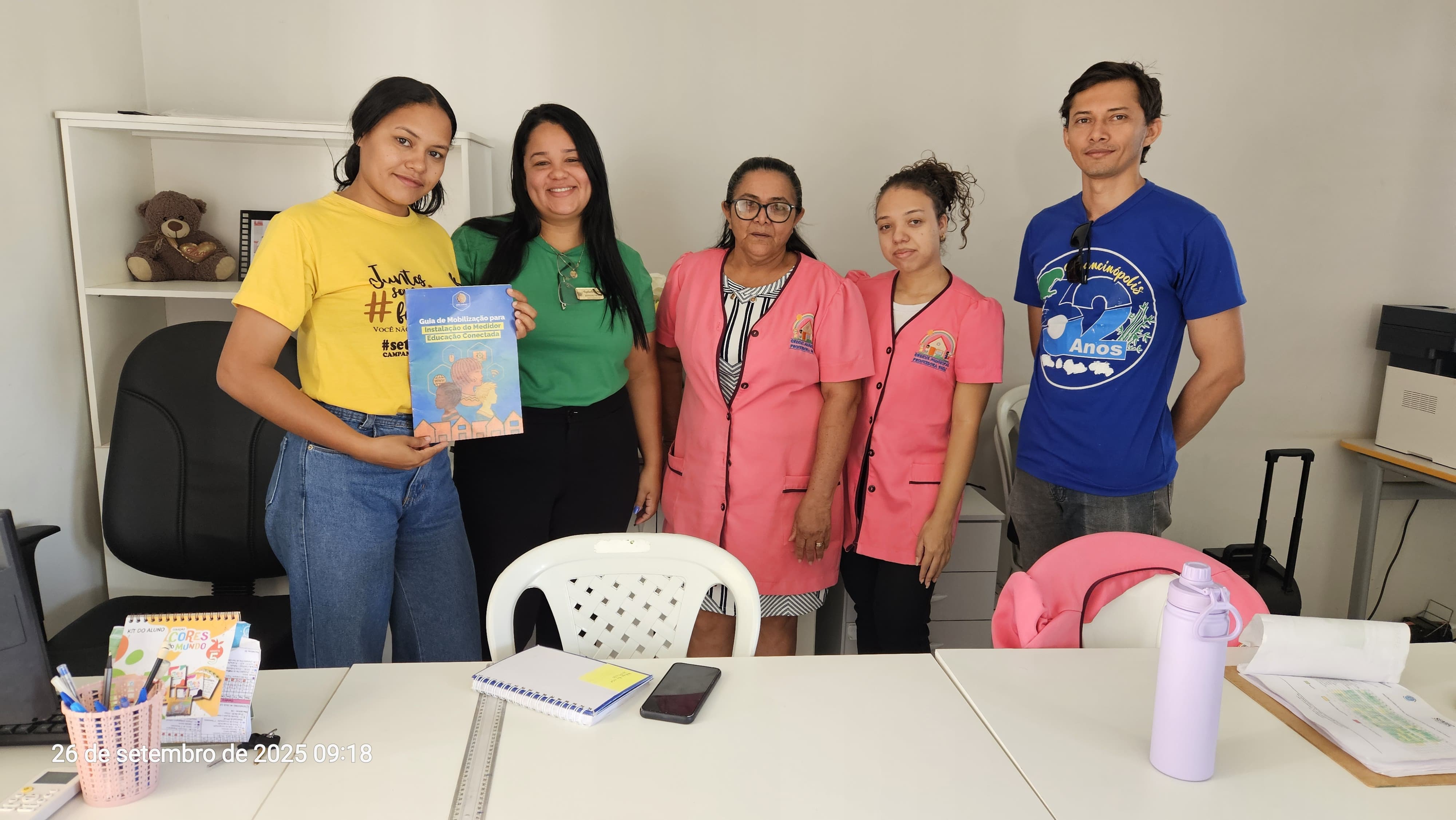 Imagem capa da notícia Inclusão digital em foco: Francinópolis instala Medidor Educação Conectada em escolas municipais